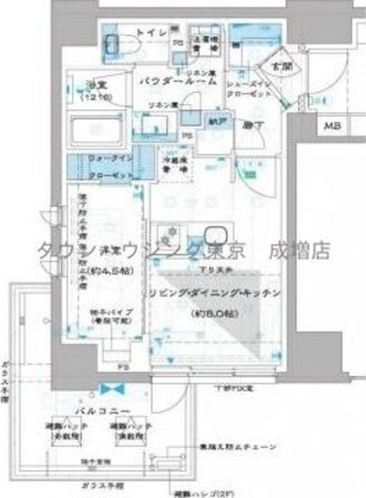 オーパスレジデンス中板橋の物件間取画像